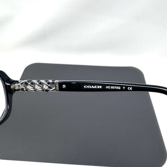 Coach Eyeglasses HC 6075Q 5002 (Black) Frames 52 [] 18 135 - Picture 5 of 10